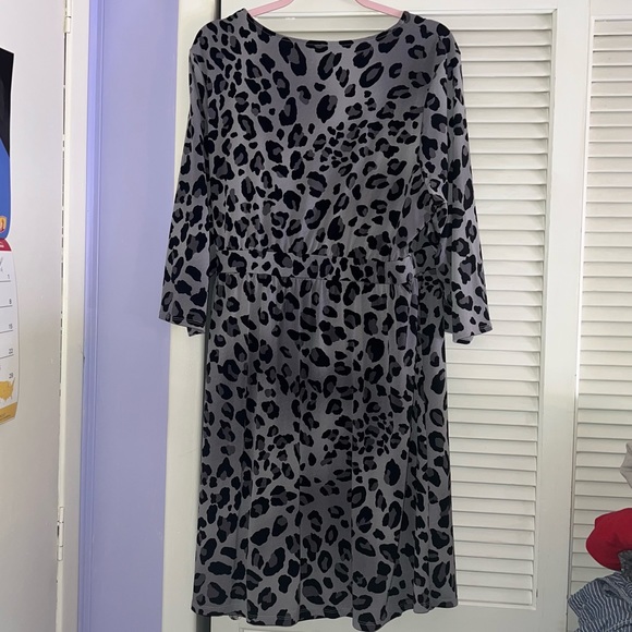 Lane Bryant leopard dress 18/20 - Picture 2 of 7